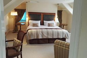 Attic room with sea view