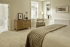Room with garden terrace