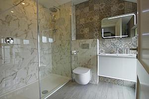 Big walk-in shower
