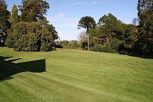 Lawned garden