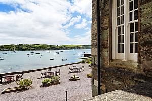 View across Castletownshend harbour