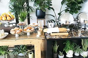 Breakfast buffet, AQVA Boutique Hotel