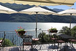 Sunshades on the decking