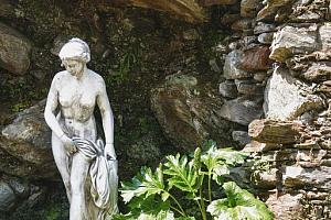 Statue and grotto