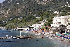 Beachfront hotel, Amalfi Coast