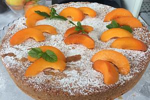 Peach cake