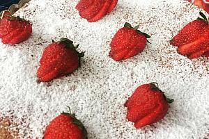 Strawberry cake