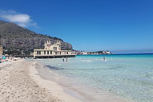 Mondello Beach, Palermo, Sicily