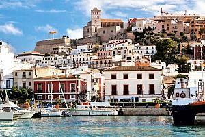 Ibiza Town and harbour