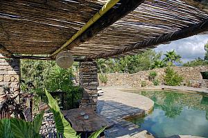 Poolside shade