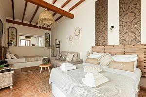 Ibiza-inspired suite