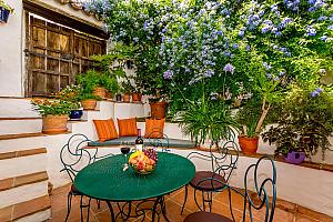 Hotel patio, Andalucia