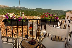 Bedroom balcony, Andalucia hotel