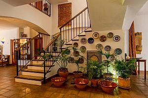 small village hotel, southern Spain