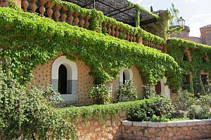 Rustic stone buildings