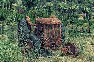 Old tractor