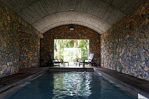 Indoor pool, spa