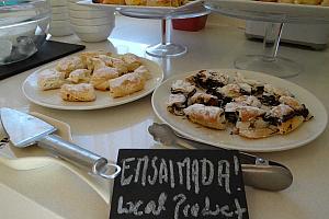 Pastries, Ensaimadas, breakfast
