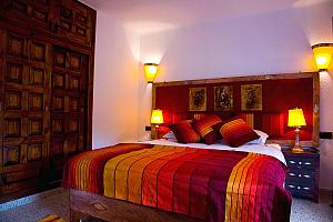 Double bedroom, small hotel, Spain