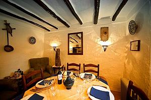 Private dining, Spanish hotel