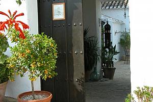 Entrance and patio, Cortijo La Haza