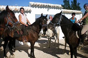 Horse-riding