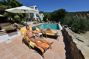 Sunbathing