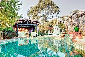 Swimming pool, hotel, Galicia