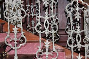 Cast iron staircase