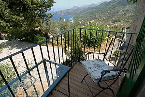 Private hotel balcony