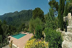 Infinity pool, Finca Son Palou, Orient