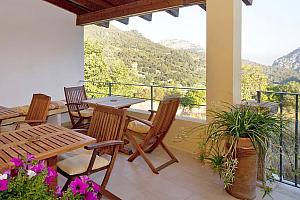Shady verandah with sunny views