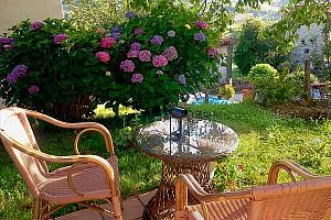 Hotel garden, northern Spain